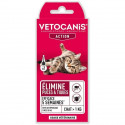 VETOCANIS Pipette Spot on Fipronil, Anti puces et Anti-Tiques - Pour Chat