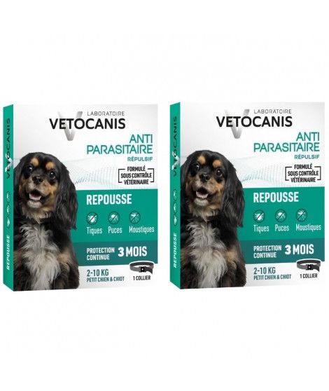 VETOCANIS Collier antiparasitaire - Petit chien