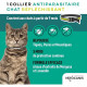 VETOCANIS Collier antiparasitaire réfléchissant chat - Protection 3 mois