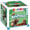 Jeu de société - BrainBox - Animaux - Jeu d'observation et de mémoire - 1 joueur ou plus - 8 ans et +