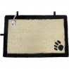 AIME Tapis griffoir avec jouet suspendu - 35 x 55 cm - Pour chat