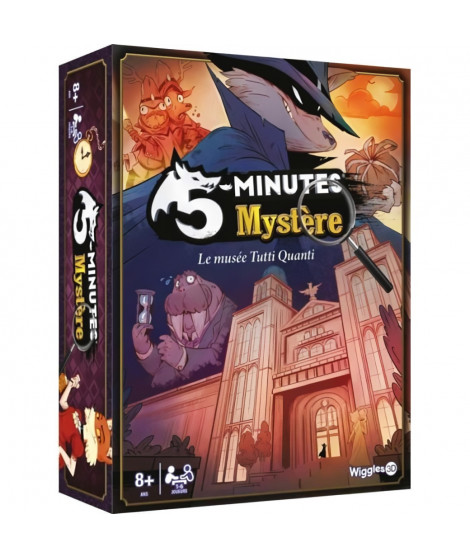 Jeux de société - WIGGLES 3D - 5 Minutes Mystere - Jeu de cartes
