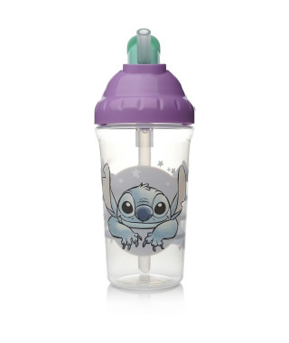 Tasse a paille - THERMOBABY - 295 ml - Anti-fuites - Lilo & Stitch