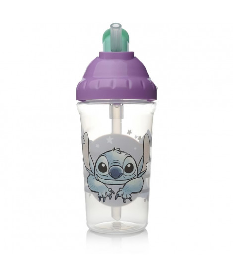 Tasse a paille - THERMOBABY - 295 ml - Anti-fuites - Lilo & Stitch