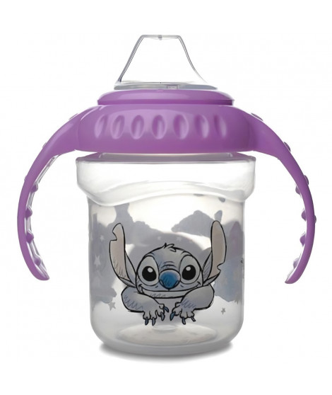 Tasse a poignées - THERMOBABY - 250 ml - Bec silicone - Lilo & Stitch