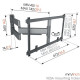 VOGEL'S - Support mural TVM5845