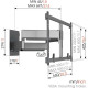 VOGEL'S - Support mural TVM5855