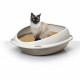 Bac a litiere Oval - AIMÉ - 57 x 40 x 19 cm