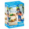 PLAYMOBIL 71748 Garçon avec famille de tortues dans un terrarium, My Life, 20 pieces, Des 4 ans