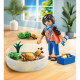 PLAYMOBIL 71748 Garçon avec famille de tortues dans un terrarium, My Life, 20 pieces, Des 4 ans