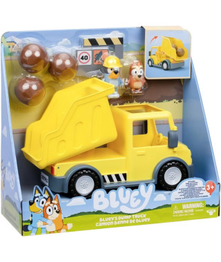 Camion benne - BLUEY - Bluey et Bingo - Figurines incluses - Accessoires personnalisables
