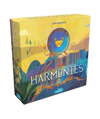 Jeu de société - LIBELLUD - Harmonies - 8 ans - Intérieur - Mixte - Jeu de plateau