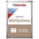 TOSHIBA - Disque dur interne - NAS N300 - 8 To - 3,5''