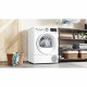 Seche-linge pompe a chaleur BOSCH WQG1420DFR SER6 - 9 kg - Induction - L60cm - Classe A++ - Blanc