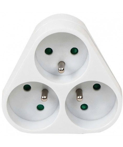 Triplite - GAO - 3x16A - Triangle, blanche, conforme NF
