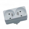 Biplite - GAO - 2x16A - Blanche, conforme NF