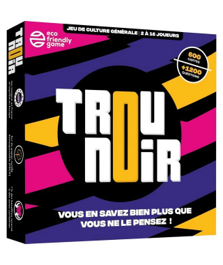 Trou Noir - Jeu de Societe - Jeu d'ambiance - Quiz Culture Générale Entre Amis ou en Famille