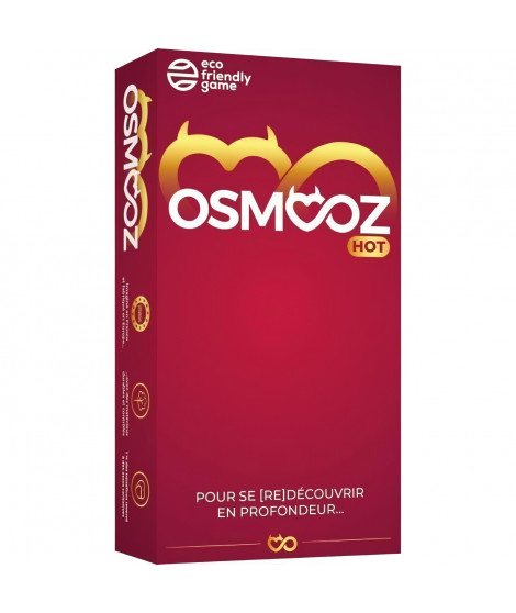 OSMOOZ Red - Jeux Couples - Un Jeu pour REdécouvrir Son Couple en Profondeur - 180 Cartes fabriquées en Europe