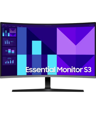 Moniteur PC - Samsung - LS27D390GAUXEN - 27'' - 1800R - FHD 1920x1080 - 100Hz - VA - 4ms(GTG) - 1800R - 200cd/m² - 3000:1 - HDMI