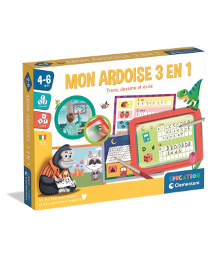 Jeu d'écriture pour enfants - Clementoni - Mon atelier d'écriture - Alphabet et pré-écriture