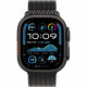 Apple Watch Ultra 2 GPS + Cellular - 49mm - Boîtier Black Titanium - Bracelet Black Titanium Milanese Loop - S