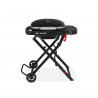 Barbecue a gaz - WEBER - Traveler Compact - Noir - Chariot pliable - 2.2 kW