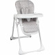 Chaise haute multipositions - BAMBISOL - Inclinable - Jusqu'a 3 ans - Beige / Blanc