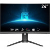 Ecran PC Gaming Incurvé - MSI - G24C6P E2 - 24 - Dalle VA - FHD - 1ms - 180 Hz - DP / HDMI
