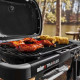 Barbecue a gaz - WEBER - Traveler Compact - Noir - Chariot pliable - 2.2 kW