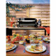 Plancha a gaz - WEBER - 43 cm - Noir