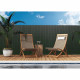 Canisse PVC double face - NATURE - 1 x 3 m - 1600 g/m² - Occultant 4/5 - Anti-UV - Vert