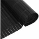 Canisse PVC double face - NATURE - 1 x 3 m - 1600 g/m² - Occultant 4/5 - Anti-UV - Anthracite