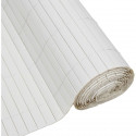 Canisse PVC double face - NATURE - 1 x 3 m - 1600 g/m² - Occultant 4/5 - Anti-UV - Blanc
