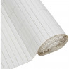 Canisse PVC double face - NATURE - 1 x 3 m - 1600 g/m² - Occultant 4/5 - Anti-UV - Blanc