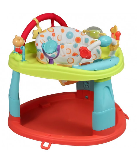 Trotteur Base d'Activité et d'Eveil - Multicolore - Musical - CREATIVE BABY