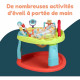 Trotteur Base d'Activité et d'Eveil - Multicolore - Musical - CREATIVE BABY