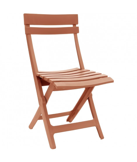 Chaise pliante - GROSFILLEX - MIAMI - Terracotta