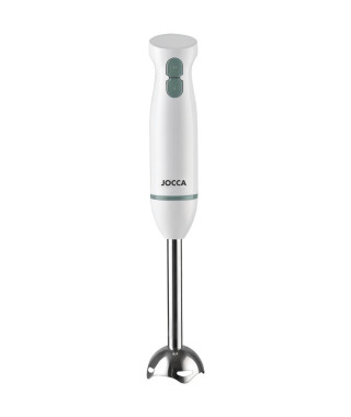 Mixeur plongeant - JOCCA - 600 W - 2 vitesses - 6 x 6 x 36 cm - Blanc