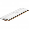 Crucial Mémoire RAM DDR5 - CRUCIAL - Pro overclocking Gaming Edition - 32GB Kit (16GB x 2)- 6400 MT/s - CL38 -  Blanc