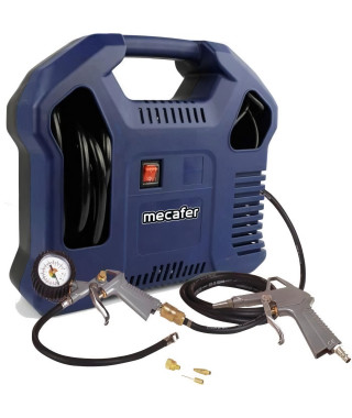 Compresseur sans cuve - MECAFER - 425792 - Bleu - 1,5 HP - 8 bars