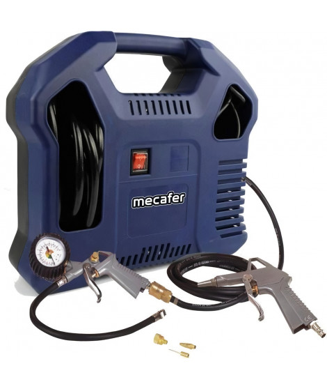 Compresseur sans cuve - MECAFER - 425792 - Bleu - 1,5 HP - 8 bars
