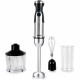 Mixeur plongeant - JOCCA - Avec accessoires - 1200 W - Noir et gris