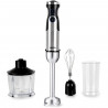 Mixeur plongeant - JOCCA - Avec accessoires - 1200 W - Noir et gris