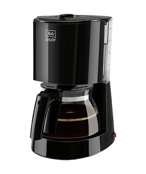 Cafetiere filtre - MELITTA - Enjoy II 1017-02 - 1000 W - 10/15 tasses - Noir