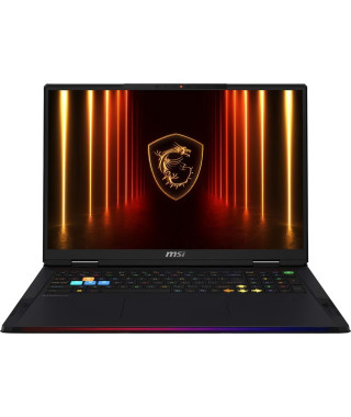 PC portable gamer - MSI - Raider 18 HX AI - 18 UHD+ MiniLED 120Hz - i9-285HX - RAM 64 Go - SSD 4 To - RTX 5080 - Windows 11