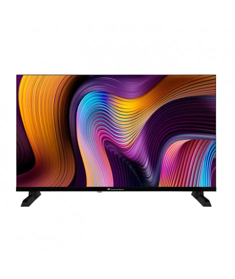 TV LED - CONTINENTAL EDISON - CELED32HD25B3 - HD 32 (80 cm) - 2xHDMI, 1xUSB - Noir