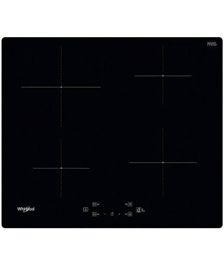 Plaque induction - WHIRLPOOL - WSQ2160NE - 4 foyers/boosters - 7200 W - Largeur 60 cm