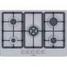 Table de cuisson a gaz - BOSCH Série 4 - 5 foyers - 52 x 75 x 4,5 cm - PGQ7B5K90 - Inox