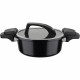 Cuiseur basse pression - GSW - 24 cm - 4 L - Aluminium forgé - Induction - Noir
