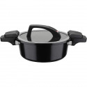 Cuiseur basse pression - GSW - 24 cm - 4 L - Aluminium forgé - Induction - Noir